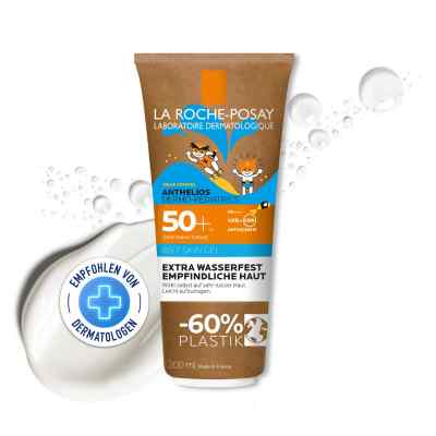 La Roche-Posay Anthelios Dermo-Kids Wet Skin Gel LSF 50+ - Tube avec carton (200 ml)