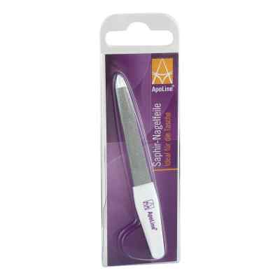 Apoline lime à ongles saphir 10 cm chromée (1 pièce)