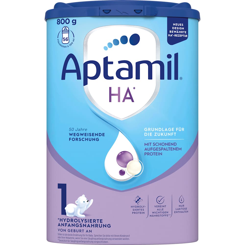Aptamil lait de départ HA1 dès la naissance (800 g)