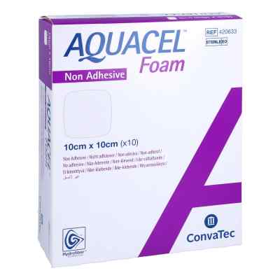Aquacel Foam non adhésif 10x10 cm pansement Cpc (10 pièces)