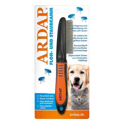 Ardap peigne à puces et à lentes 21 cm (1 pièce)