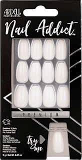 Ardell Nail Addict Natural Ballerina faux ongles (24 pièces)