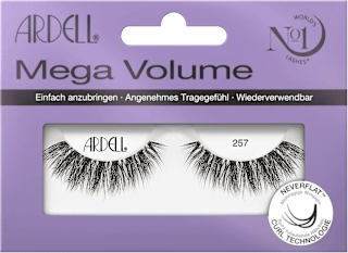 ARDELL Faux cils Mega Volume 257 (1 paire, 2 pièces)