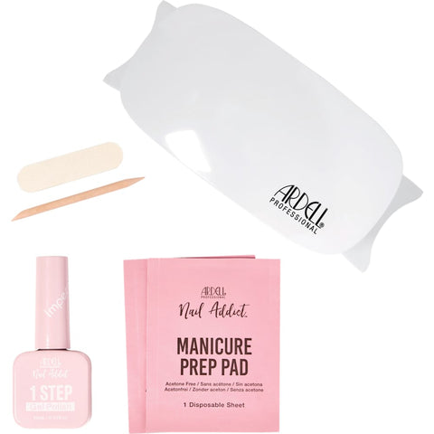 ARDELL Kit de départ manucure UV, Gel manucure 1 étape Flower Petal (1 pièce)