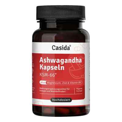 Casida GmbH Ashwagandha gélules Ksm-66 hautement dosé (90 gélules)