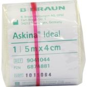 Askina bandage idéal 5m x 4cm cellophane (1 pièce)