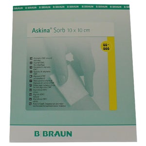 Askina® Sorb sterile dressing 10 x 10 cm (10 pieces)