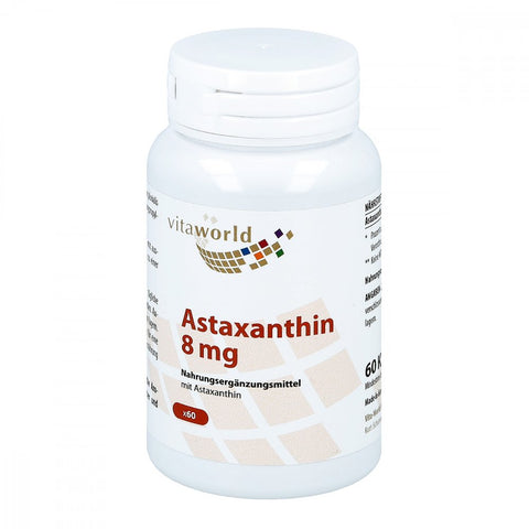 Vita World Astaxanthin 8 mg gélules (60 pièces)