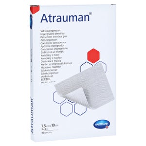 Atrauman compresses stériles 7,5x10 cm (10 pièces)