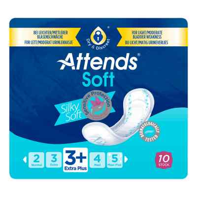 Attends Soft 3+ extra plus protections anatomiques (10 pièces)