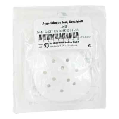 Dr. Junghans Medical Cache-œil en plastique gauche fixe (1 pièce)