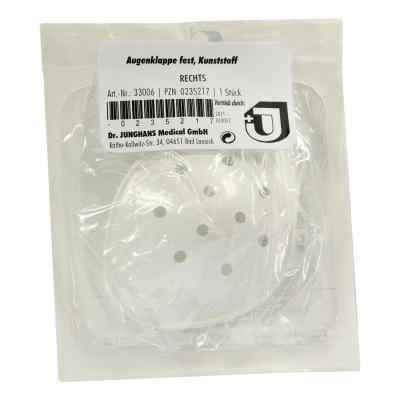 Dr. Junghans Medical GmbH Cache-œil plastique droit fixe (1 pièce)