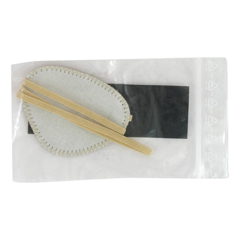 Param cache-œil avec élastique couleur sable (1 pièce)