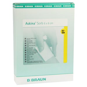 Askina® Sorb sterile dressing 6 x 6 cm (10 pieces)