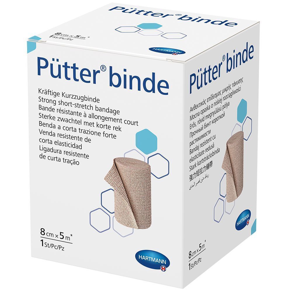 Pütterbinde® bandes 8 cm x 5 m — 1 pièce