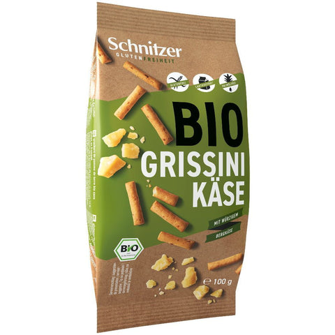 Schnitzer Grissini au fromage sans gluten (100 g)