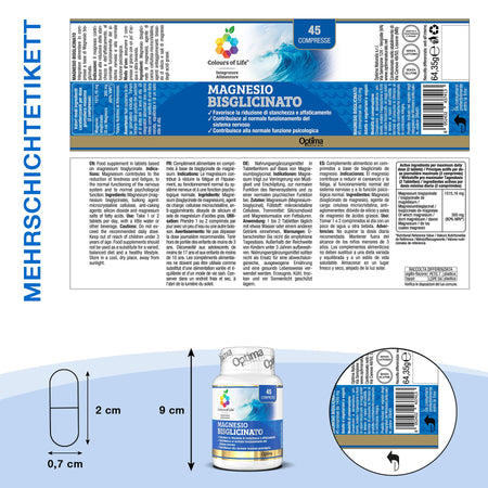 MAG2GLY Bisglycinate de magnésium (85,8 g)