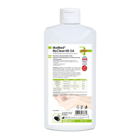 MaiMed MyClean HB OA désinfectant pour les mains biocide (500 ml)