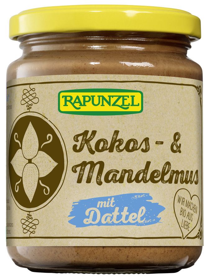 Rapunzel - Purée de noix de coco et d'amande à la datte (250 g)