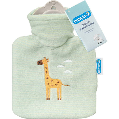 babylove children's hot water bottle green (1 piece)