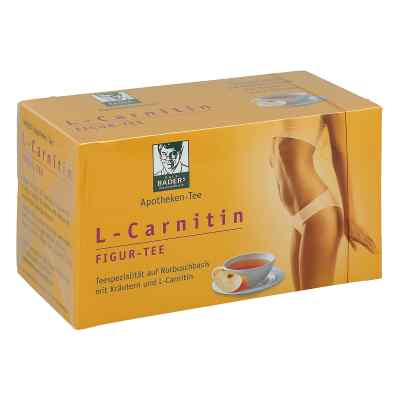 Baders Thé actif L-carnitine sachets filtrants (20 pièces)