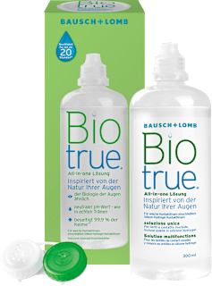 BAUSCH+LOMB Biotrue produit d'entretien pour lentilles de contact (300 ml)