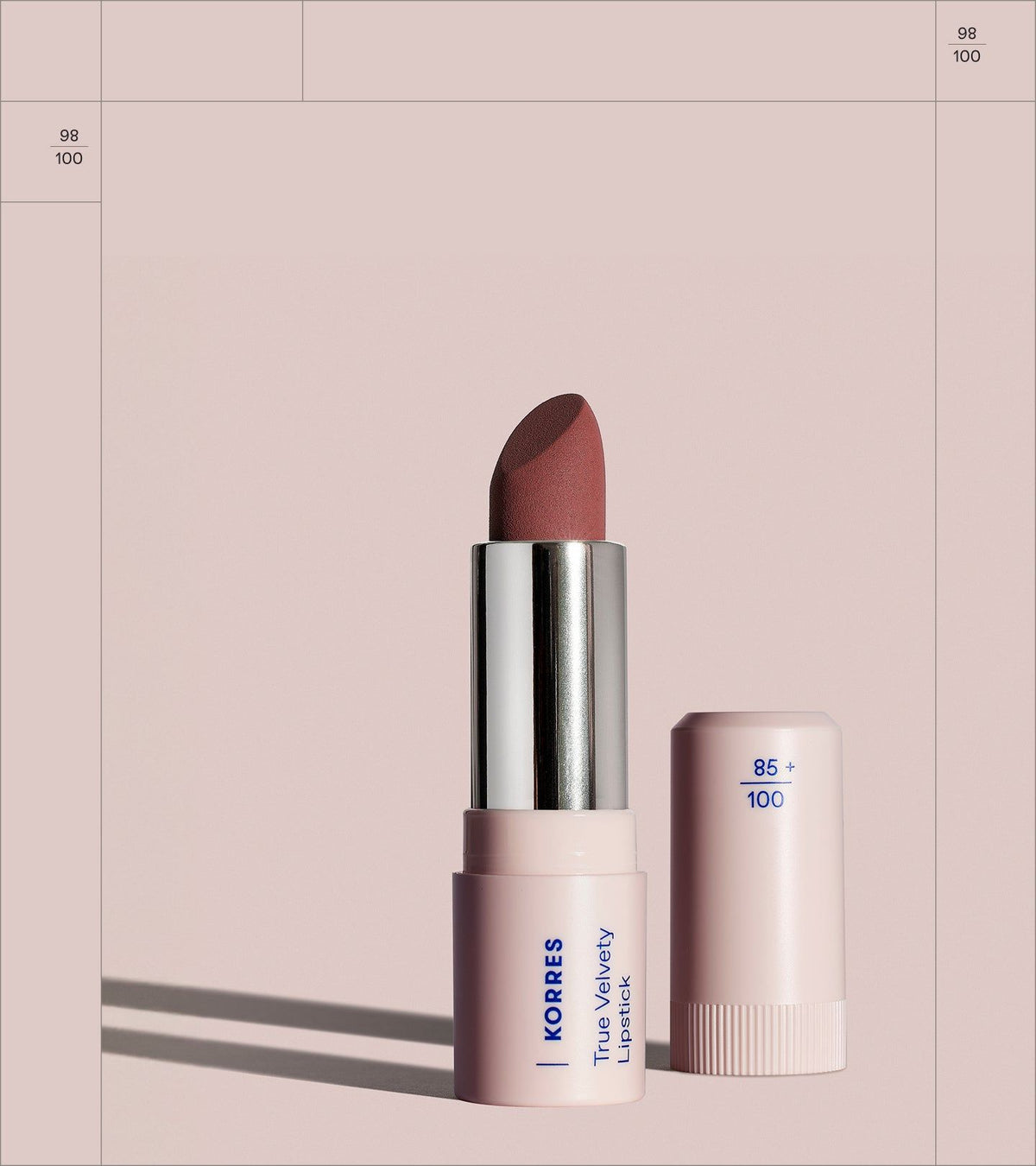 KORRES True Velvety rouge à lèvres Rosewood 23 (3 ml)