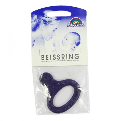Büttner-Frank GmbH Teething ring 160510 with handle blue (1 piece)