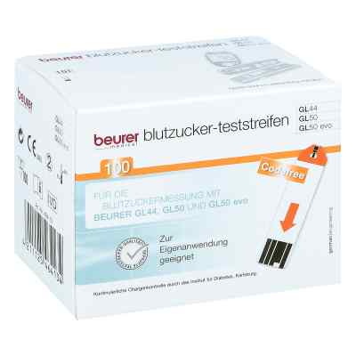 Beurer Gl44/gl50 bandelettes de test de glycémie (100 pièces)
