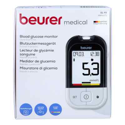 Beurer Gl48 lecteur de glycémie mmol/l (1 pièce)