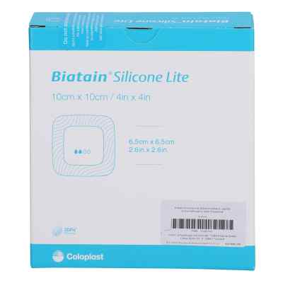 Biatain Silicone Lite pansement en mousse (10x10 cm) (10 pièces)