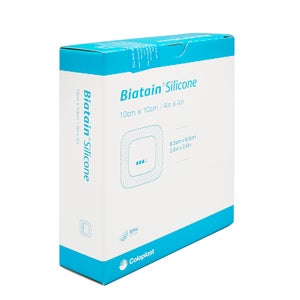 Biatain Silicone pansement en mousse (10x10 cm, 10 pièces)