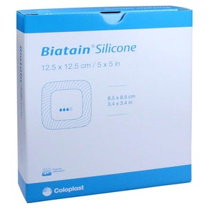 Biatain Silicone pansement en mousse 12,5x12,5 10 pièces