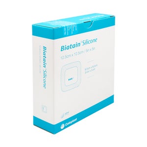 Biatain Silicone pansement en mousse 12,5x12,5 (10 pièces)