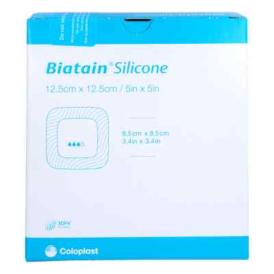 Biatain Silicone pansement en mousse 12,5x12,5 cm (10 pièces)