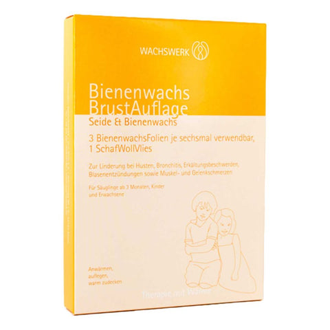 Wachswerk beeswax chest compress, sheep's wool (3)
