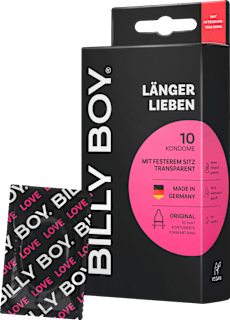 BILLY BOY Länger Lieben préservatifs (largeur 52 mm, 10 pièces)