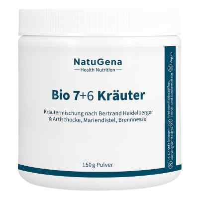 NatuGena Bio 7+6 herbes artichaut + chardon-Marie poudre végétale (150 g)