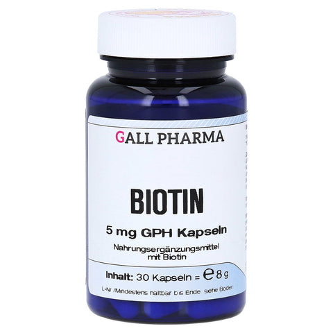 Gall Pharma Biotin 5 mg GPH gélules (30)