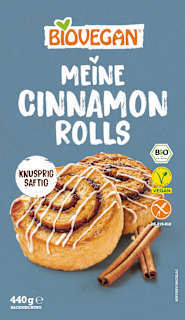BIOVEGAN Meine Cinnamon Rolls mélange pour pâtisserie (440 g)