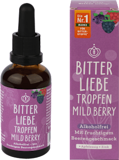 BitterLiebe gouttes amères Mild Berry (50 ml)