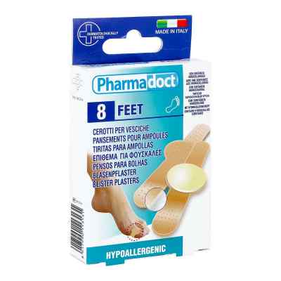 Pharmadoct Pansements pour ampoules avec couche hydrocolloïde (8 pièces)