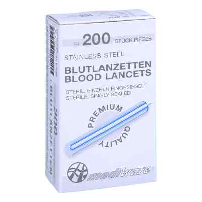 Büttner-Frank GmbH lancettes à sang stériles individuelles (200 pièces)