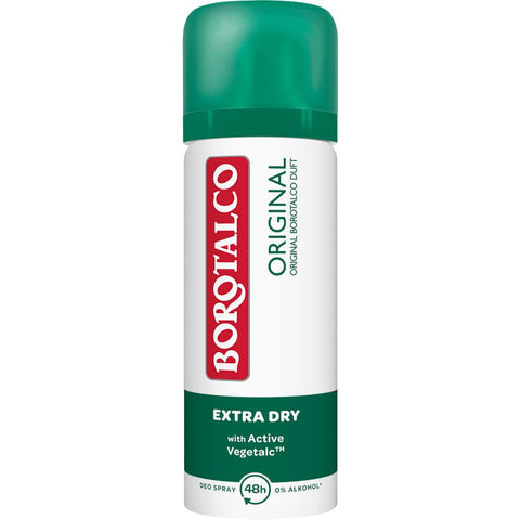 Borotalco Antitranspirant déo spray Original, taille voyage (45 ml)