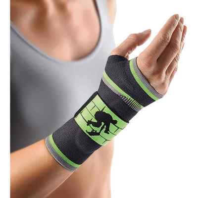 Bort Manubasic Sport bandage droit small noir/vert (1 pièce)