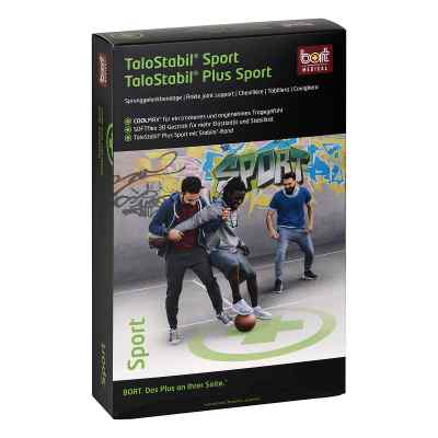 Bort Talostabil Sport bandage small noir/vert (1 pièce)