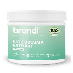 brandl® gélules de curcuma bio avec curcumine et pipérine pour biodisponibilité (120 gélules)