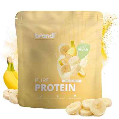 Brandl Pure Protein Vegan Banane poudre (1000 g)