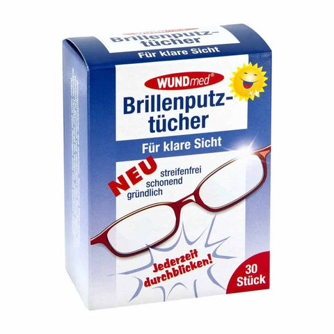 WUNDmed spectacle cleaning wipes (30 pieces)