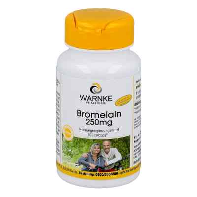 Warnke Vitalstoffe Bromelain 250 mg gélules gastro-résistantes (100 gélules)